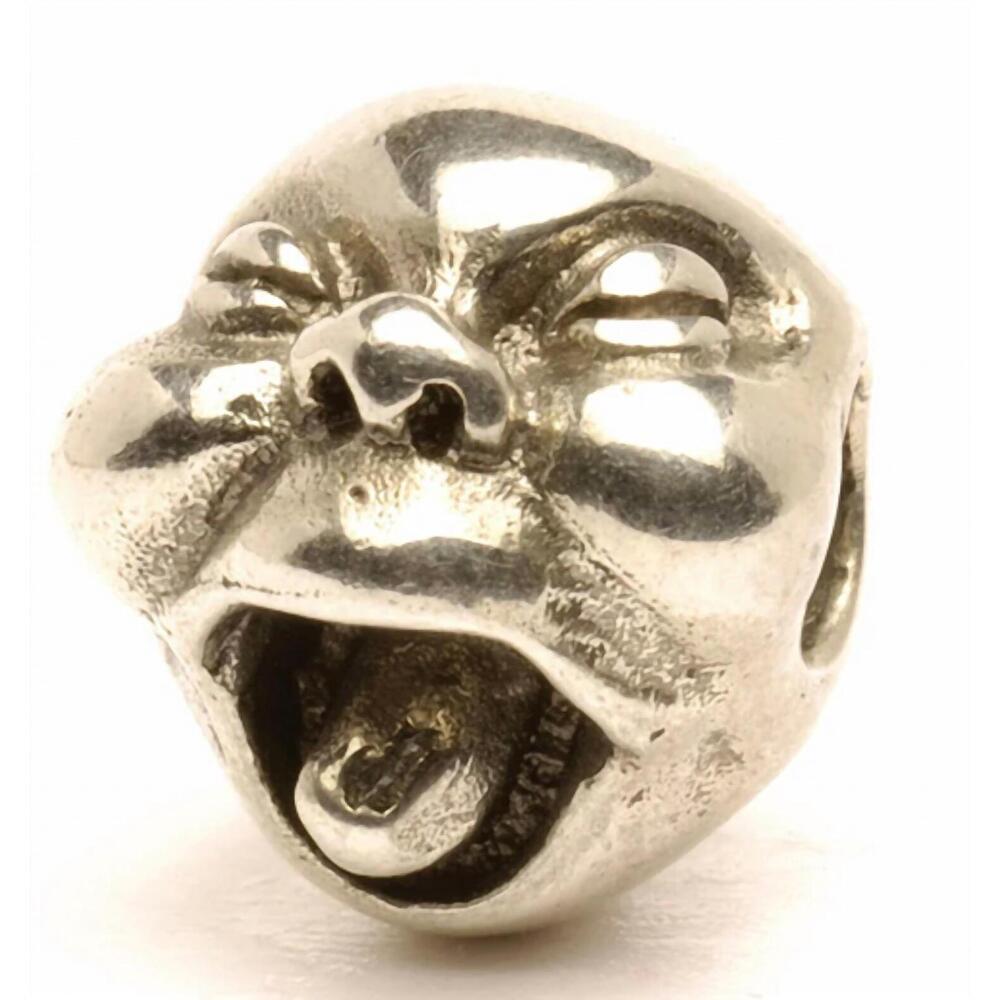 NEW TROLLBEADS women's baby bead charm in silver